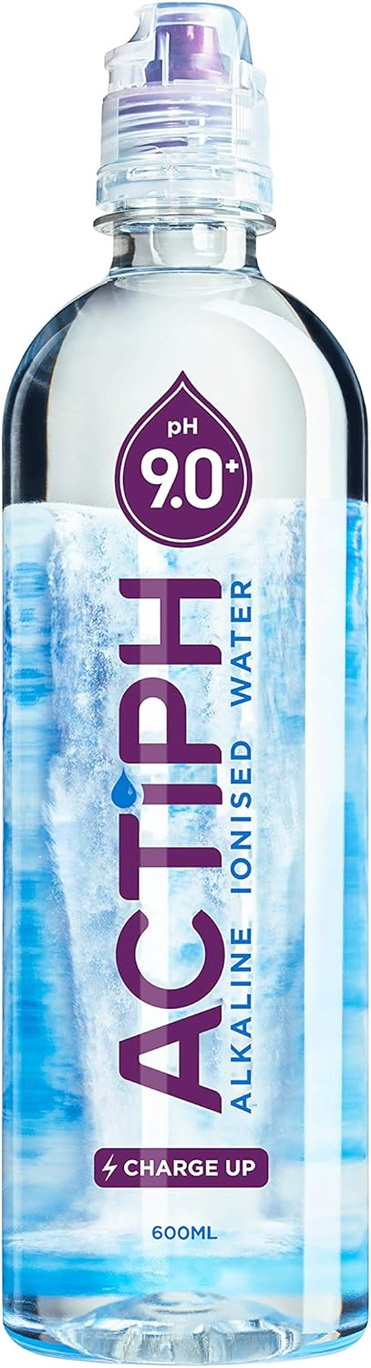 Actiph Alkaline Ionised Water 12x600ml - 12x600ml