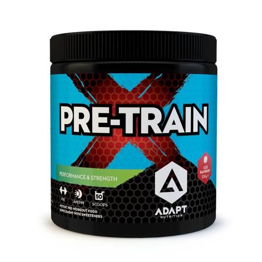 Adapt Nutrition PreTRAIN X - 350g / Iced Raspberry