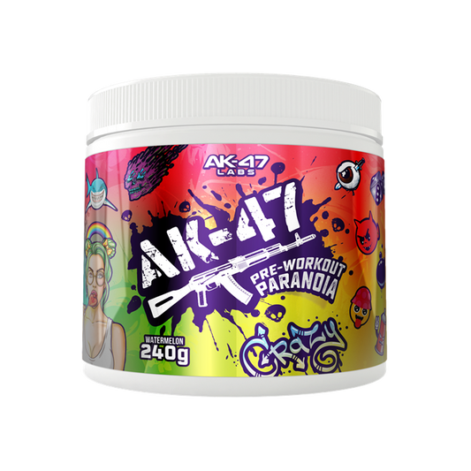 AK-47 Labs Pre-Workout Paranoia 240g - Cotton Candy