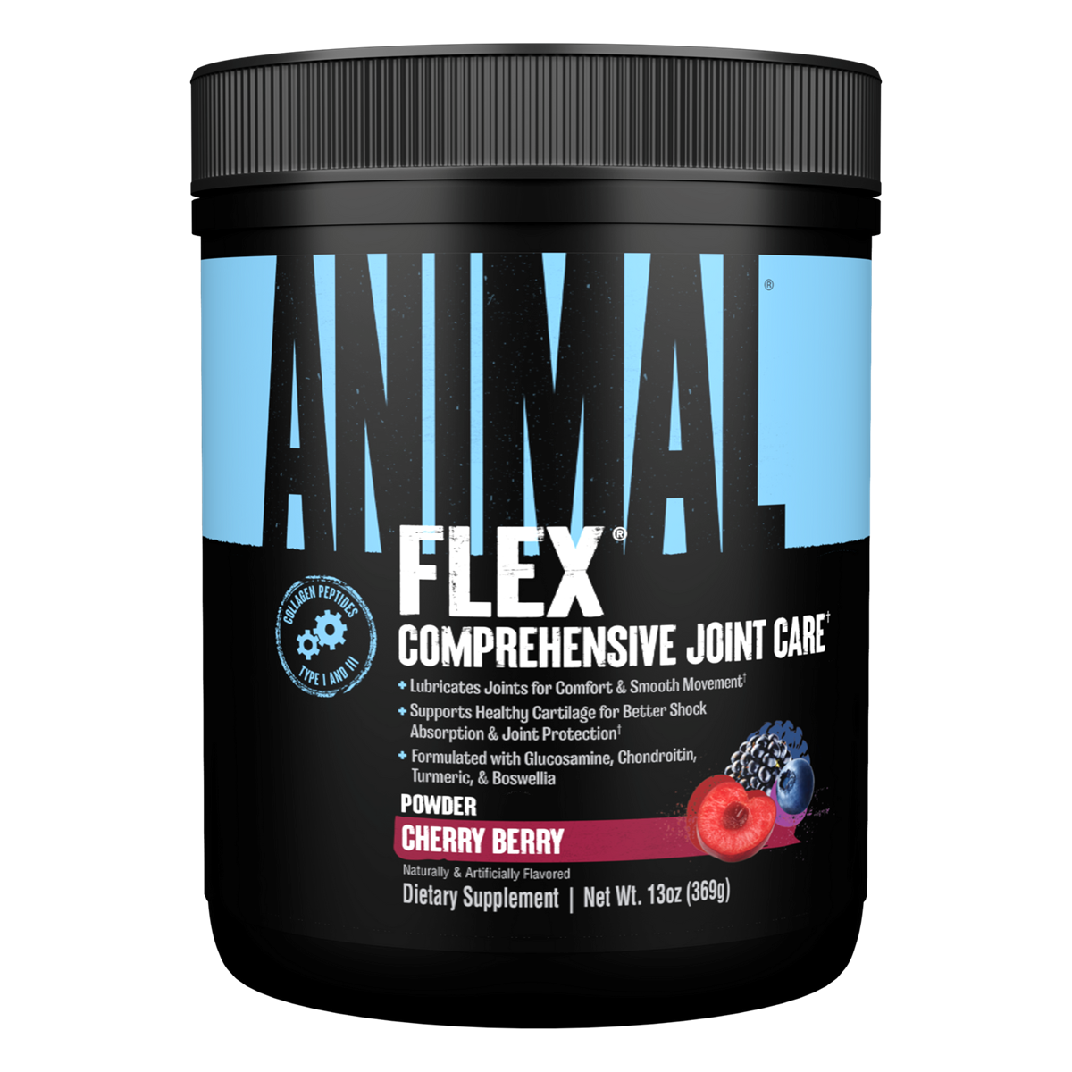 Animal Flex Powder 348g - Blue Raspberry