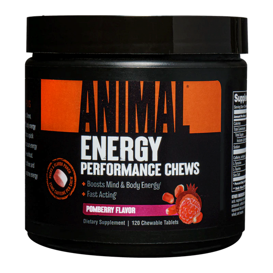 Animal Energy Performance Chews 120 Tabs