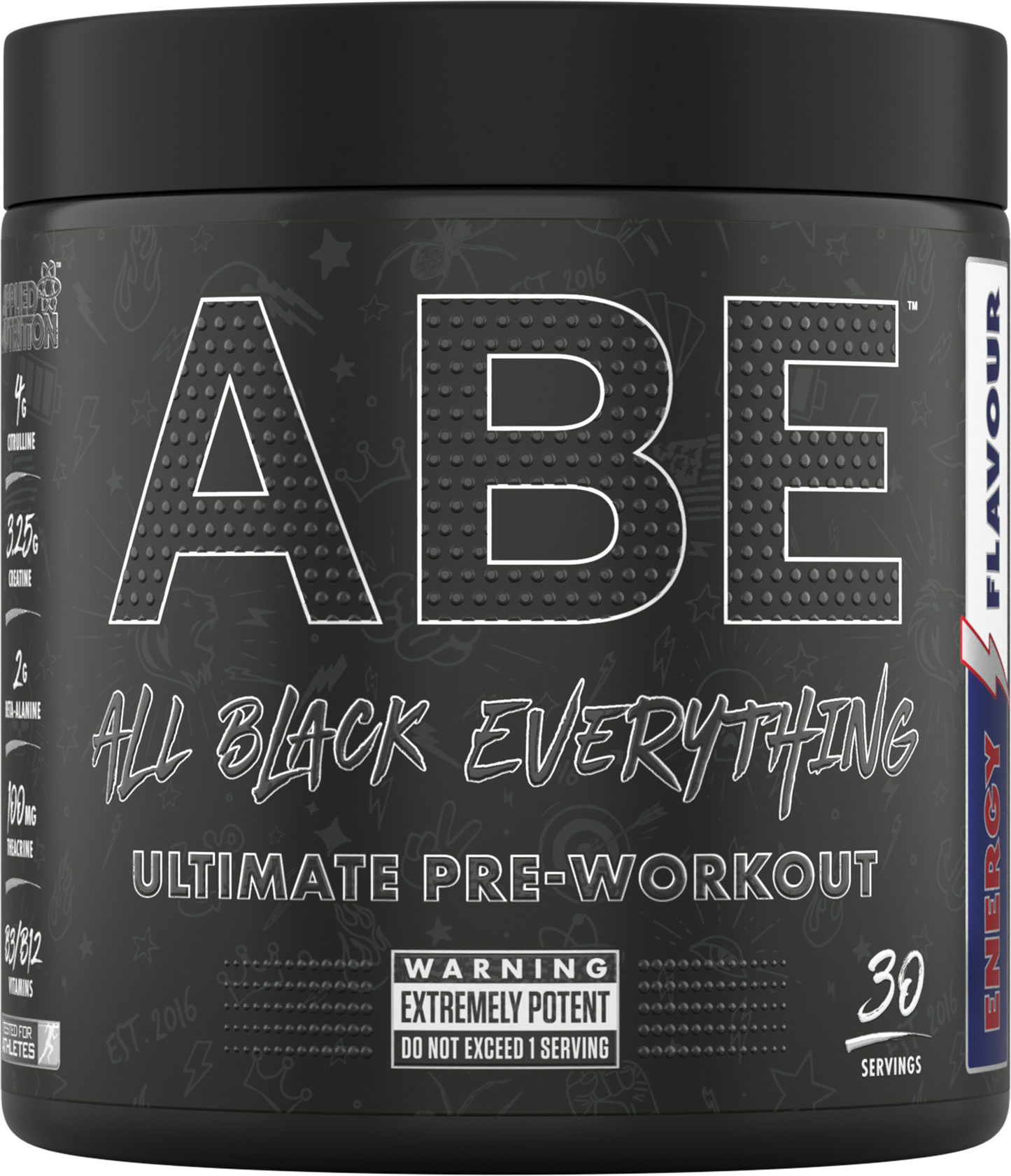 Applied Nutrition ABE (All Black Everything) 375g - Energy
