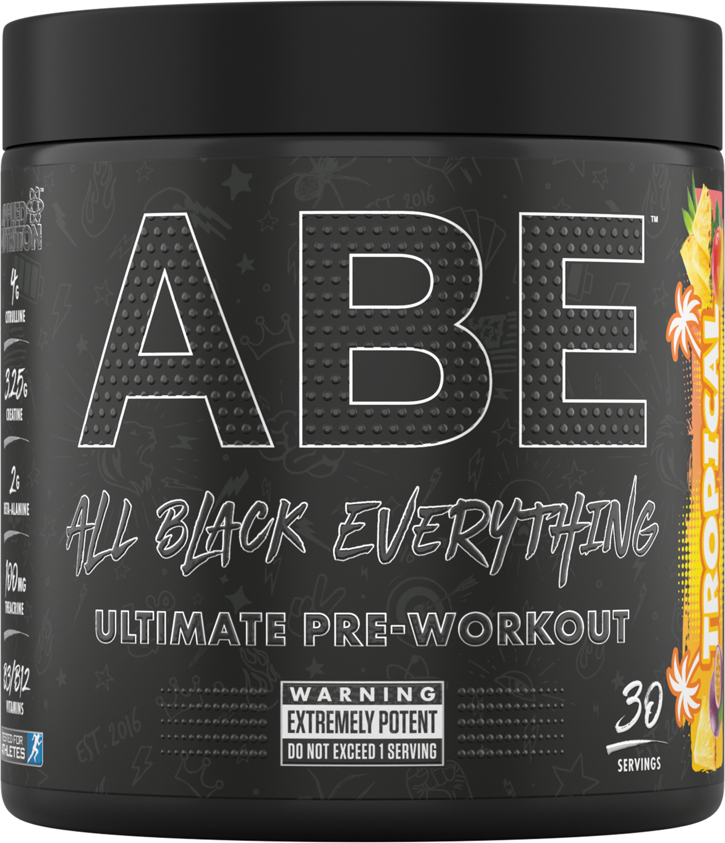 Applied Nutrition ABE (All Black Everything) 375g - Tropical