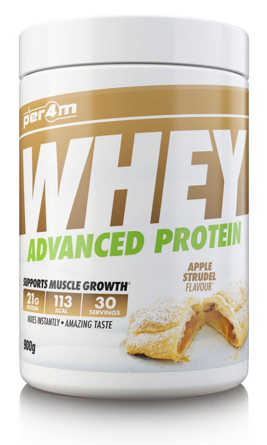 Per4m Advanced Whey Protein 900g - Apple Strudel