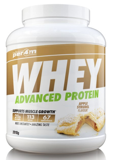 Per4m Advanced Whey Protein 2.01kg - Apple Strudel