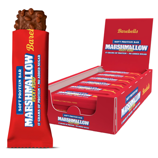 Barebells Soft Protein Bar 12x55g - Marshmallow Rocky Road