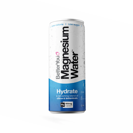 BetterYou Magnesium Water Hydrate 12x250ml - Citrus & Botanicals