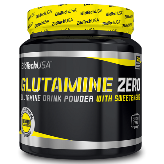 BioTech USA Glutamine Zero 300g - Peach Ice Tea