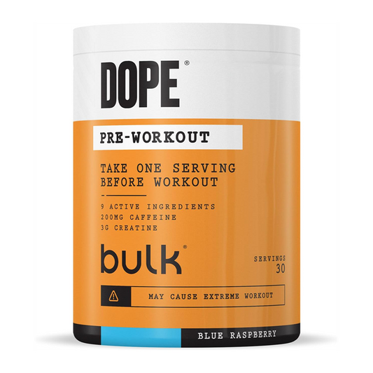 Bulk Dope Pre Workout 510g - Blue Raspberry