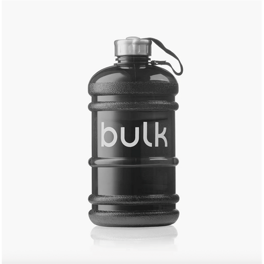 Bulk Half Gallon Water Bottle 2200ml - Gunmetal Black