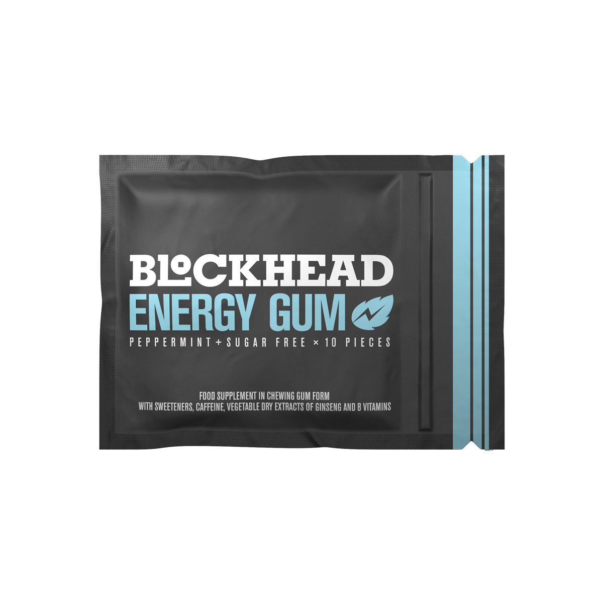 Blockhead Energy Gum - Peppermint