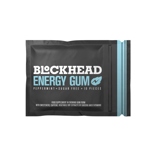 Blockhead Energy Gum - Peppermint
