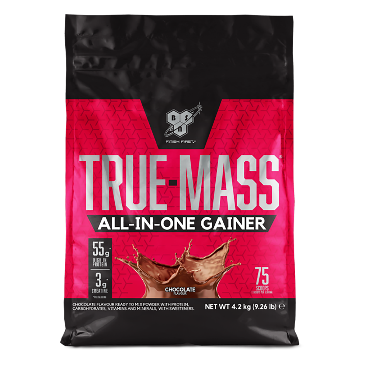 BSN True Mass All-In-One Gainer - 4.2kg / Strawberry