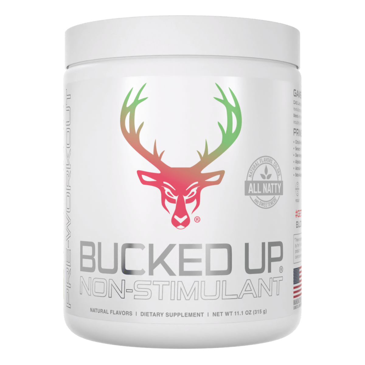 Bucked Up Non-Stimulant 327g - Strawberry Kiwi