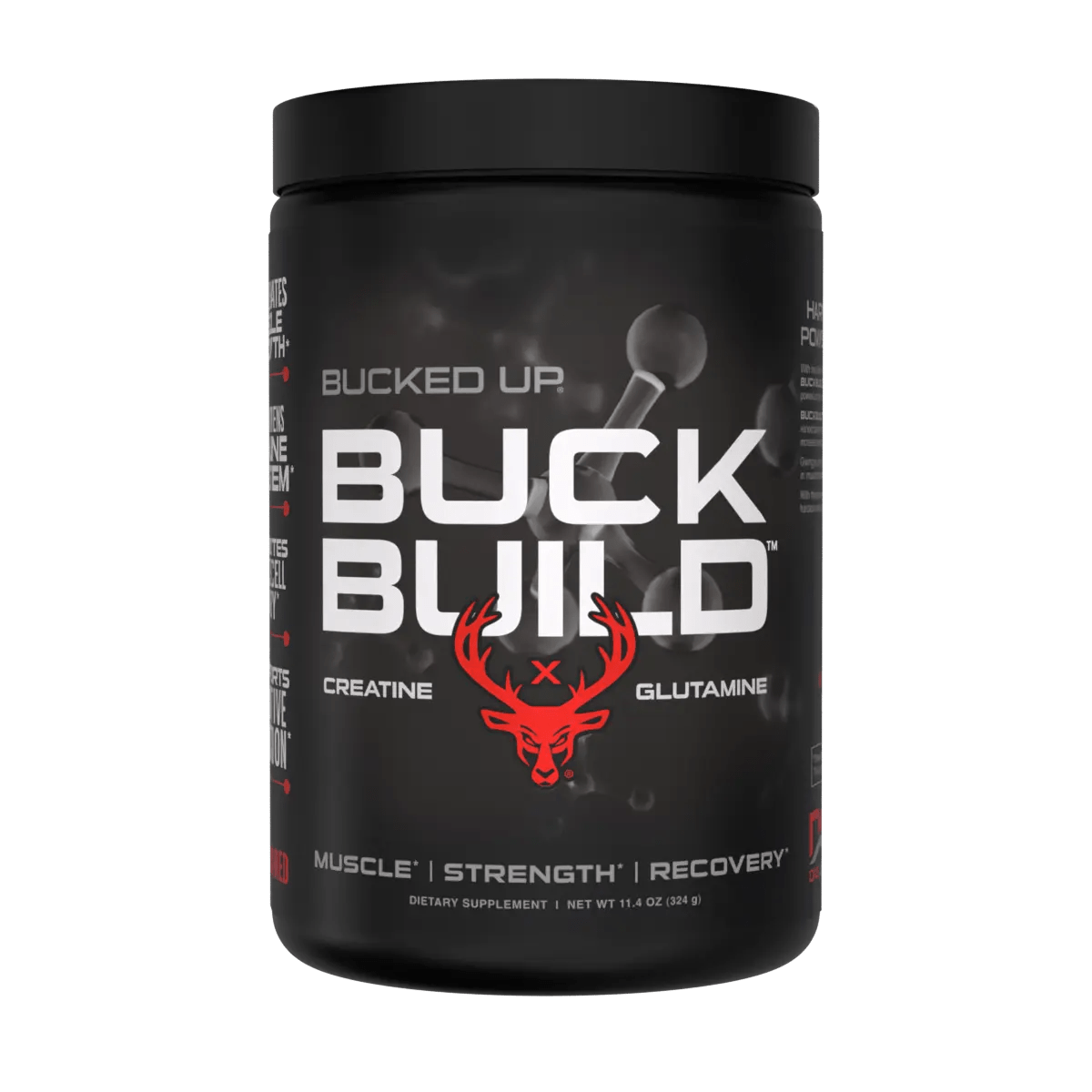 Bucked Up Buckbuild (Creatine / Glutamine) 324g - Unflavoured
