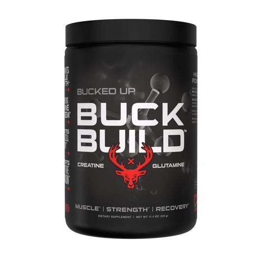 Bucked Up Buckbuild (Creatine / Glutamine) 324g - Unflavoured