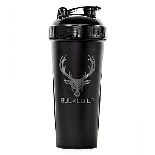 Bucked Up Perfect Shaker 28oz 795ml - Black/Grey