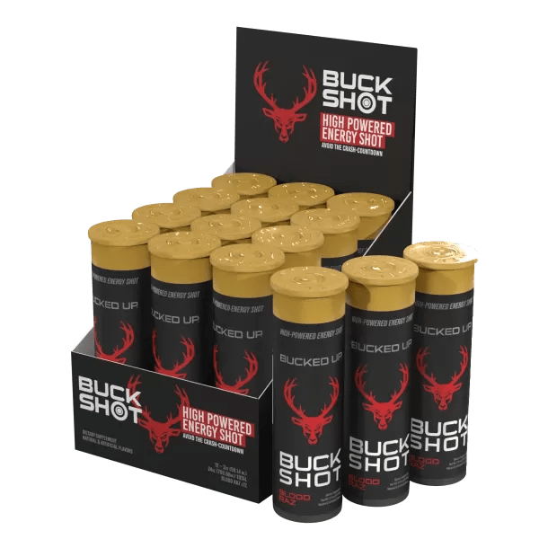 Bucked Up Bucked Shot 12x59ml - Blood Raz