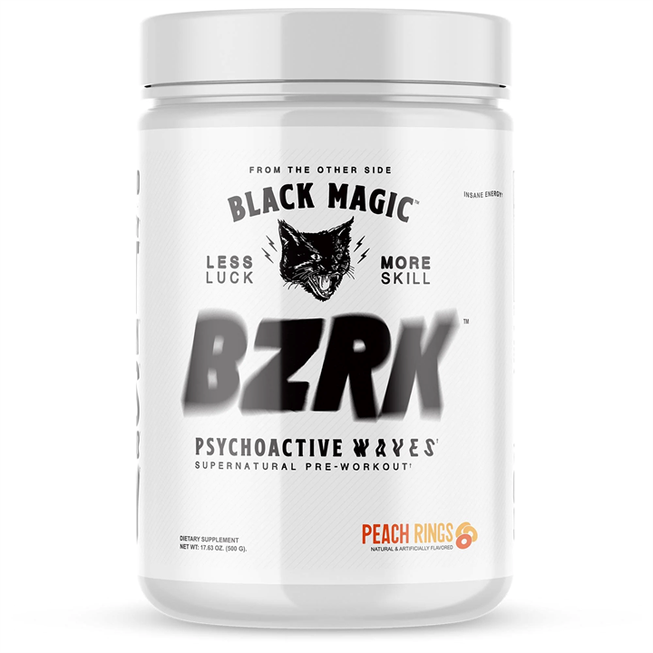 Black Magic BZRK Pre-Workout 487.5g - Peach Rings