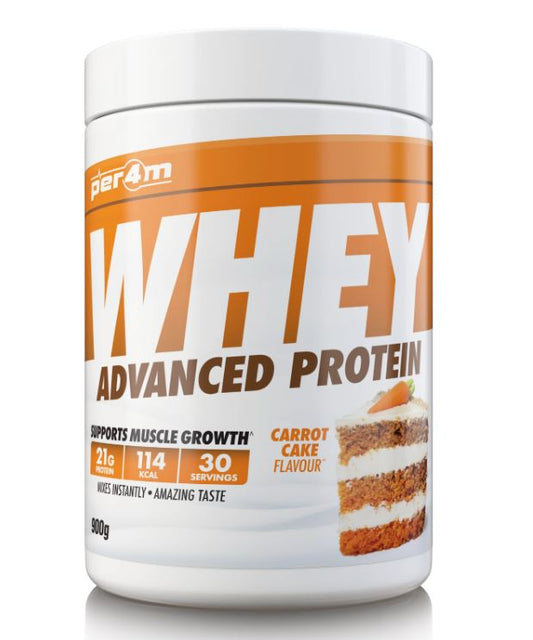Per4m Advanced Whey Protein 900g - Carrot Cake