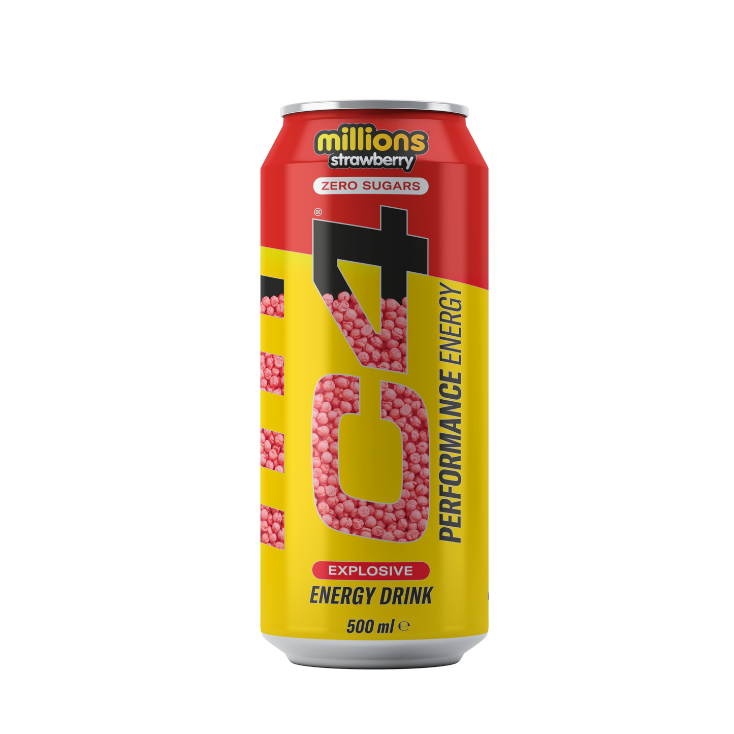 Cellucor C4 Performance Energy Carbonated RTD 12x500ml - Millions Strawberry