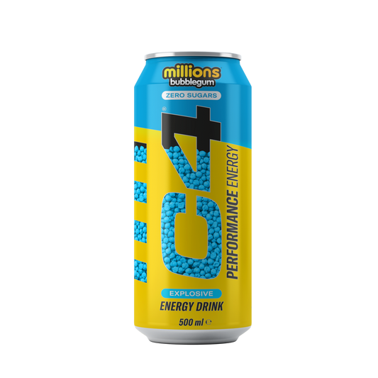 Cellucor C4 Performance Energy Carbonated RTD 12x500ml - Millions Bubblegum