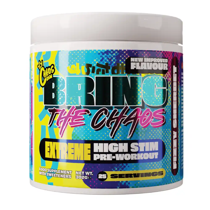 ChaosCrew Bring The Chaos (New Improved Flavour) 302g - Berry Blast