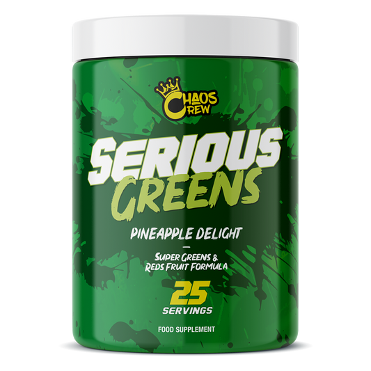 Chaos Crew Serious Greens 292g - Pineapple Delight