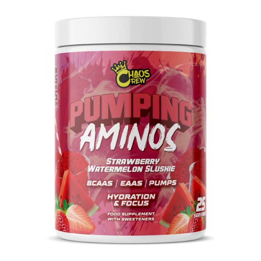 Chaos Crew Pumping Aminos 2.0 325g - Strawberry Watermelon