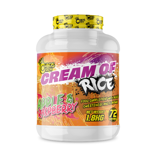 Chaos Crew Cream of Rice 1.8kg - Apple & Raspberry