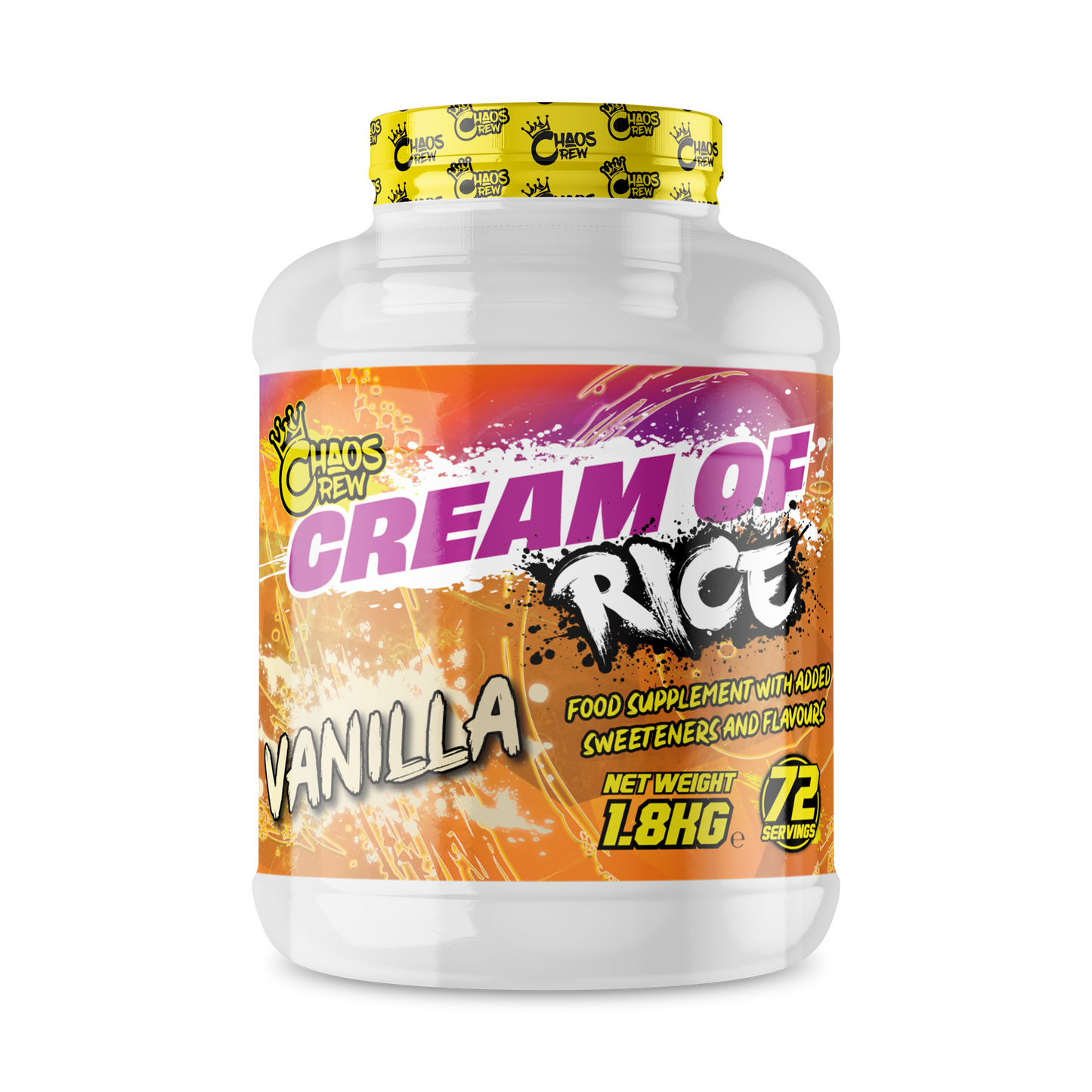 Chaos Crew Cream of Rice 1.8kg - Vanilla