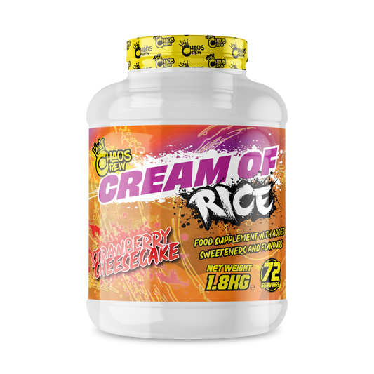 Chaos Crew Cream of Rice 1.8kg - Strawberry Cheesecake