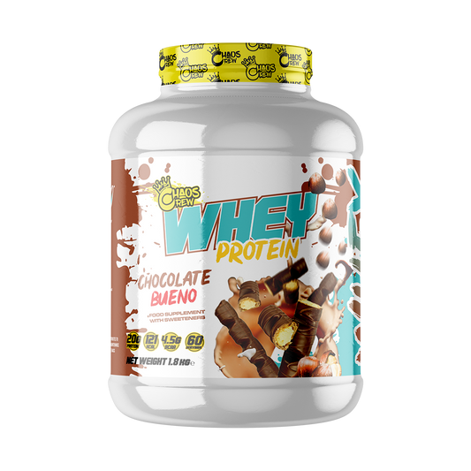 Chaos Crew Whey Protein 1.8kg - Chocolate Bueno