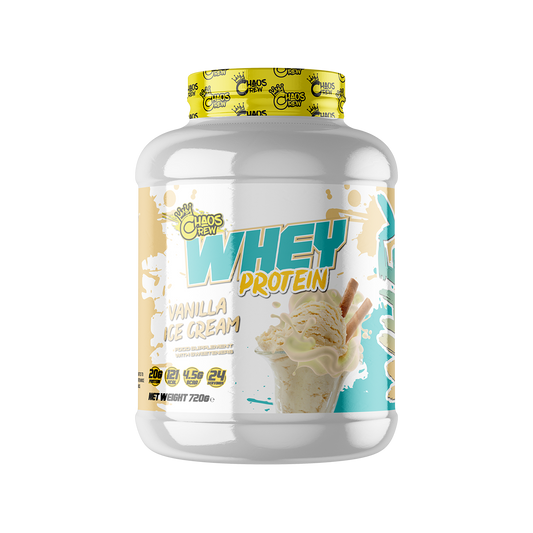 Chaos Crew Whey Protein 720g - Vanilla Ice Cream