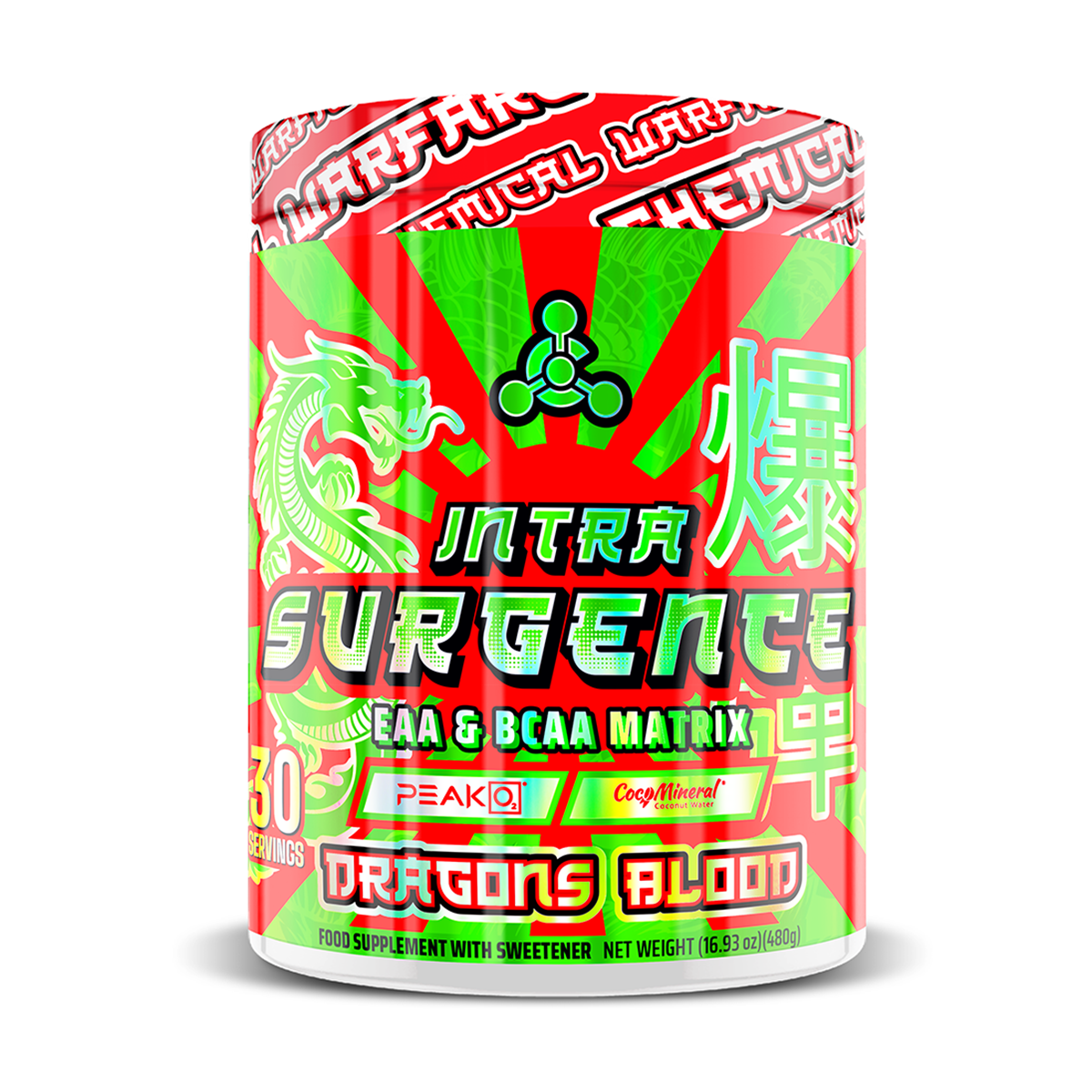 Chemical Warfare Intra Surgance 480g - Dragons Blood