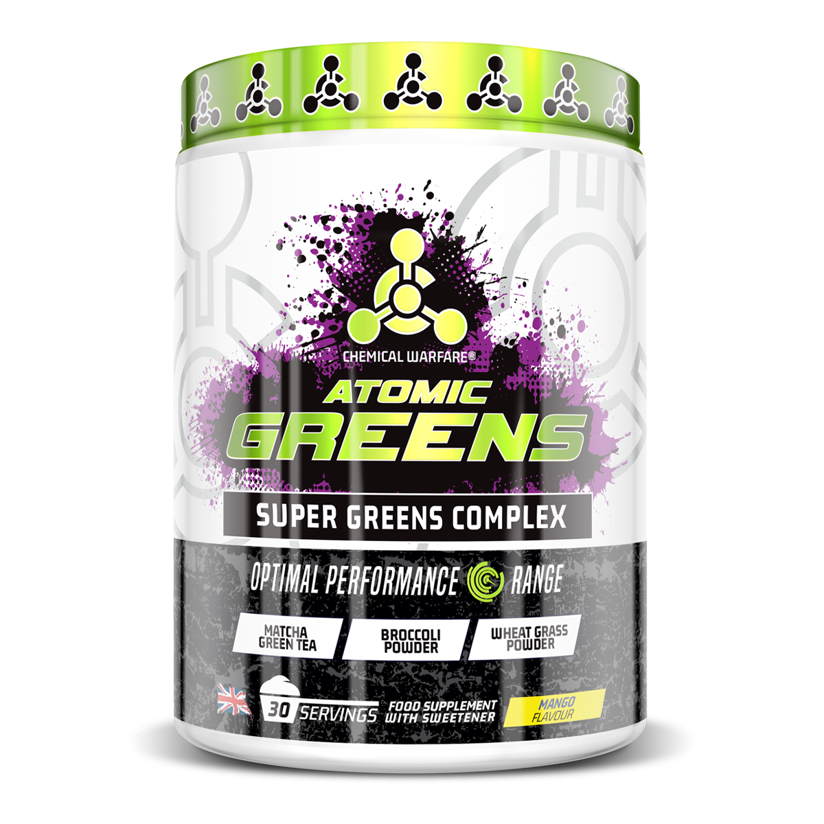 Chemical Warfare Atomic Greens 450g - Mango