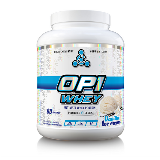 Chemical Warfare OP1 Whey Protein 1.8kg - Vanilla Ice Cream