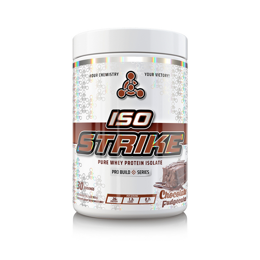 Chemical Warfare Iso- Strike Whey Isolate 900g - Chocolate Fudge Cake