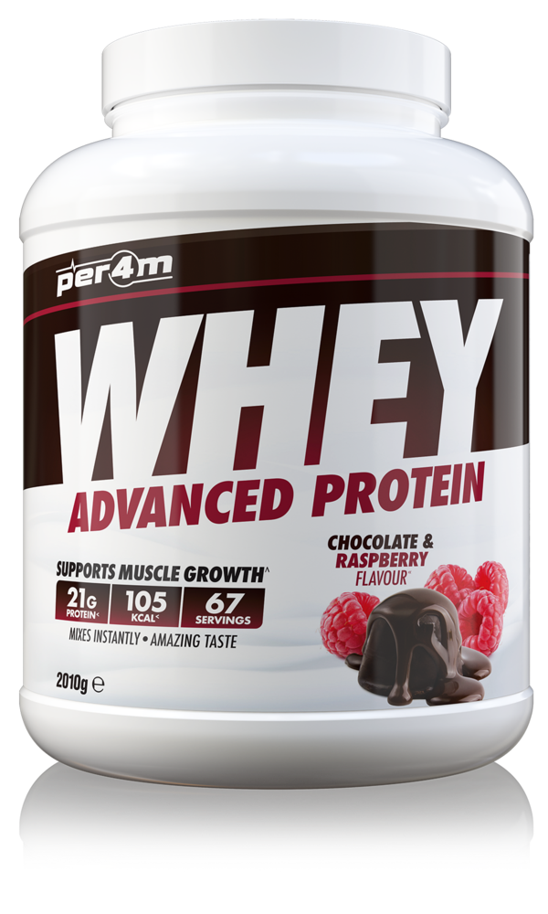Per4m Advanced Whey Protein 2.01kg - Chocolate & Raspberry