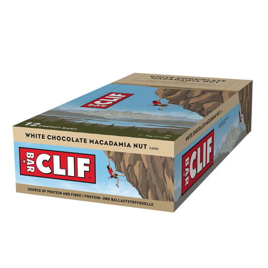 CLIF Bar 12x68g - White Chocolate Macadamia