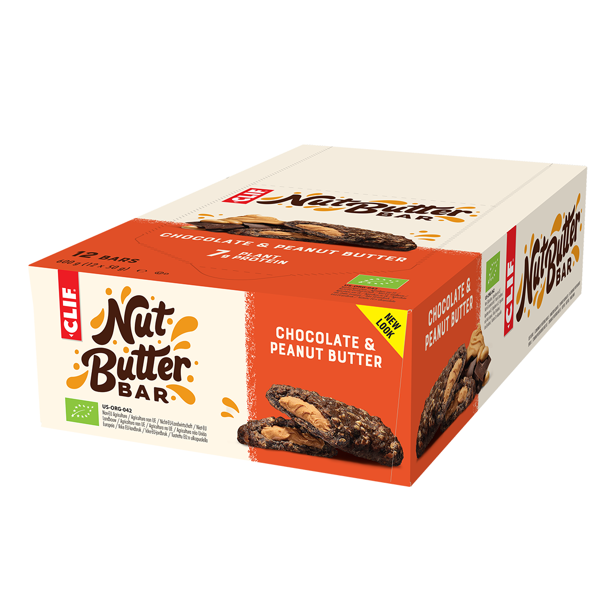 CLIF Nut Butter Filled Energy Bar 12x50g - Chocolate Peanut Butter