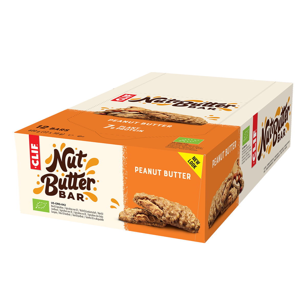 CLIF Nut Butter Bar 12x68g - Peanut Butter