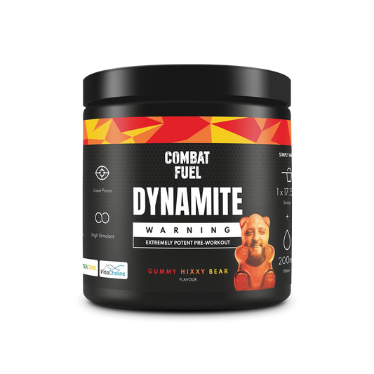 Combat Fuel Dynamite Pre-Workout - 350g / Strawberry & Lime