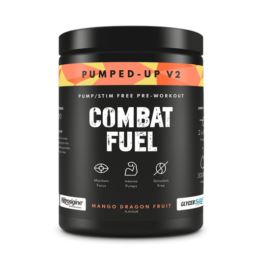 Combat Fuel Pumped-Up V2 - 500g / Strawberry & Lime