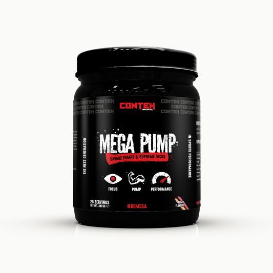 Conteh Sports Mega Pump 387.5g - Peach