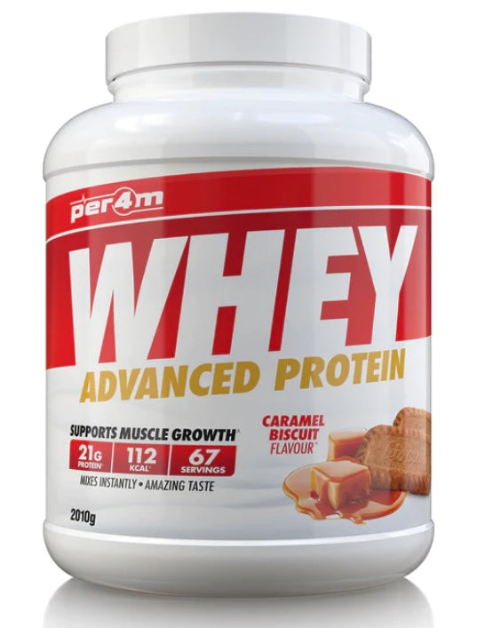 Per4m Advanced Whey Protein 2.01kg - Caramel Biscuit