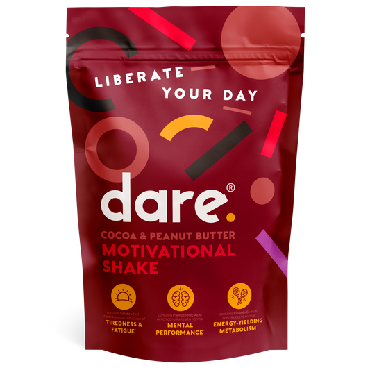 DARE Motivational Shake 750g - Cocoa & Peanut Butter