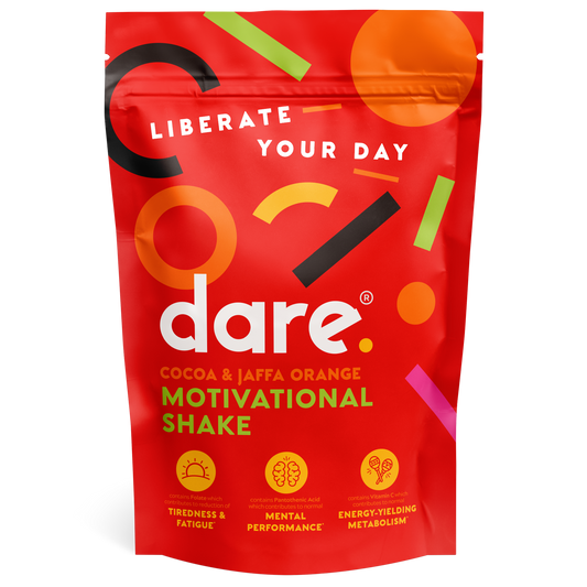 DARE Motivational Shake 750g - Cocoa & Jaffa Orange