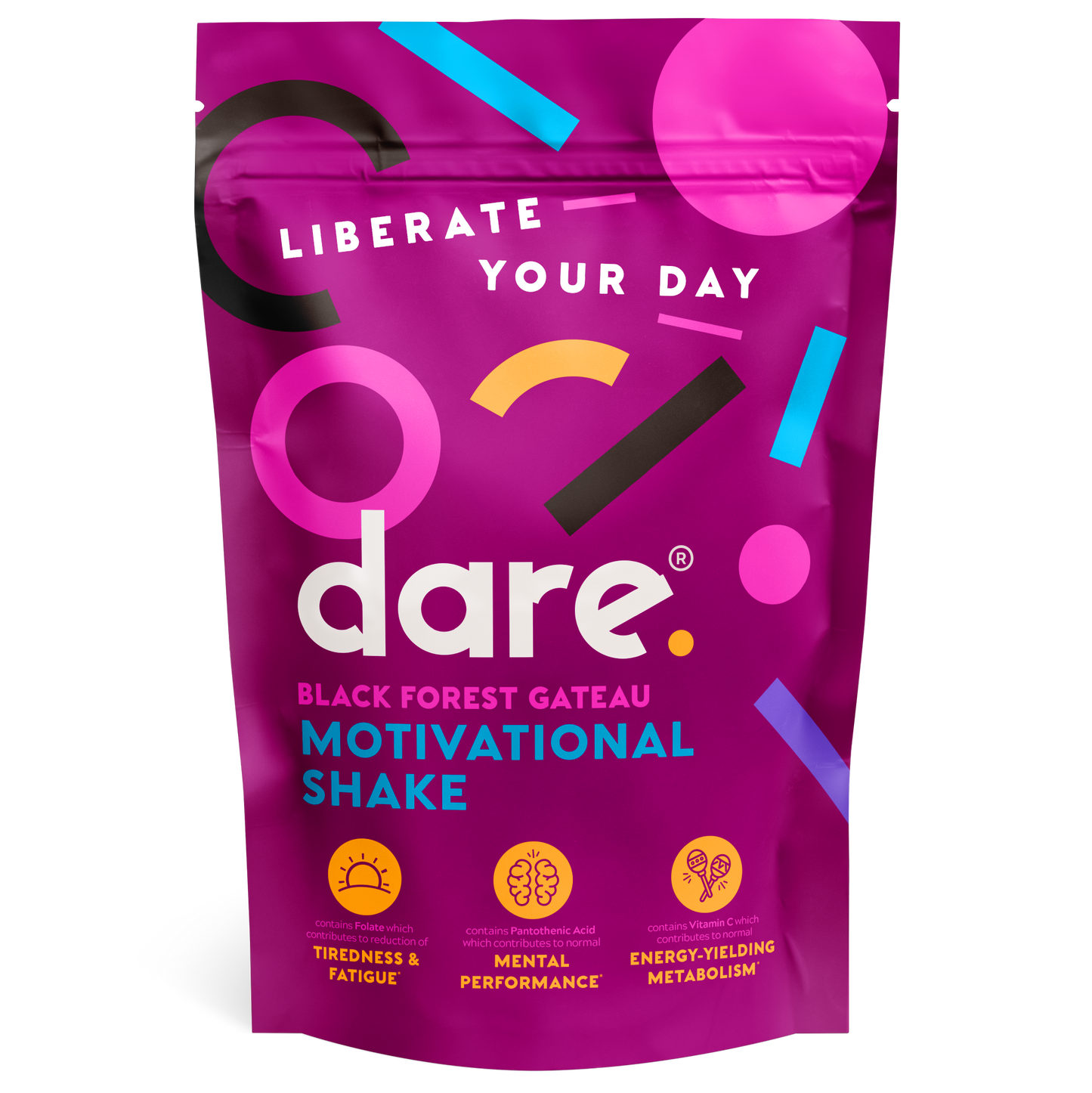 DARE Motivational Shake 750g - Black Forest Gateau