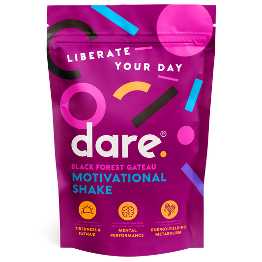DARE Motivational Shake 750g - Black Forest Gateau